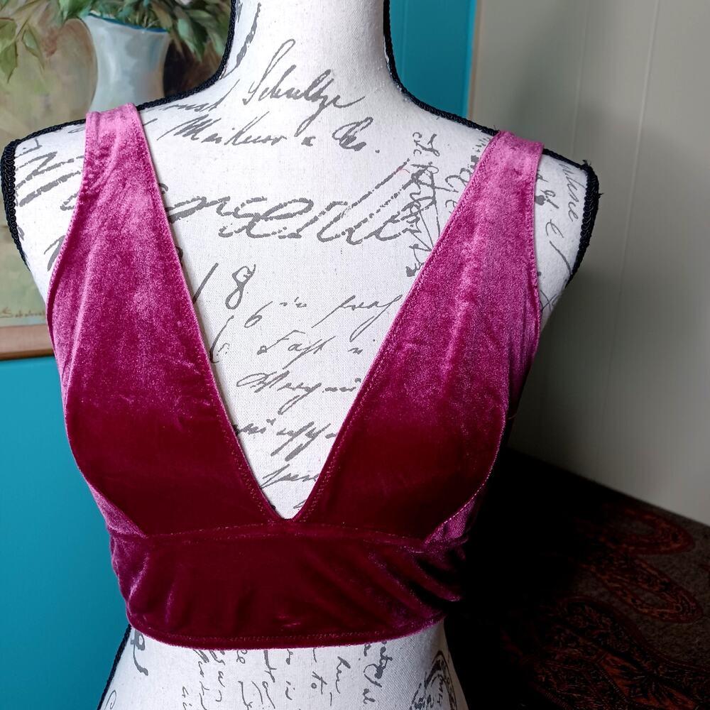 La SENZA Bralette Crop Top Size M